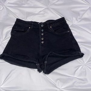 Zara black shorts
